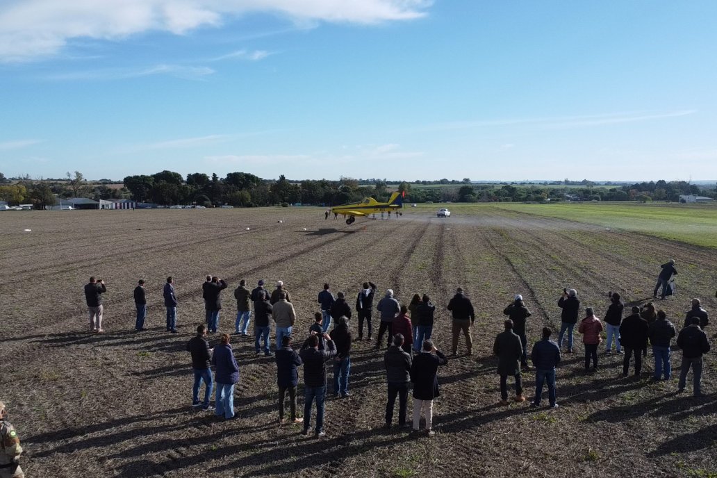 La jornada en el Aeroclub de Paraná sirvió para sumar información.