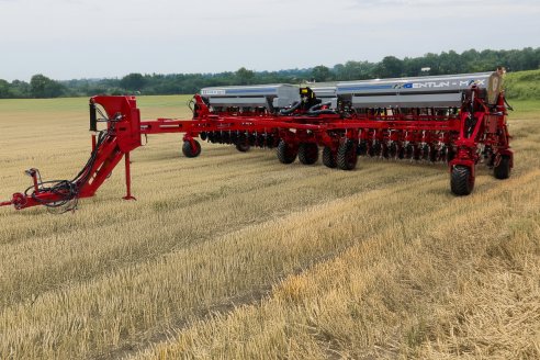 Argentun-Max: la sembradora de pliegue frontal que revolucionó Expoagro, llega a Expo Apronor 2025