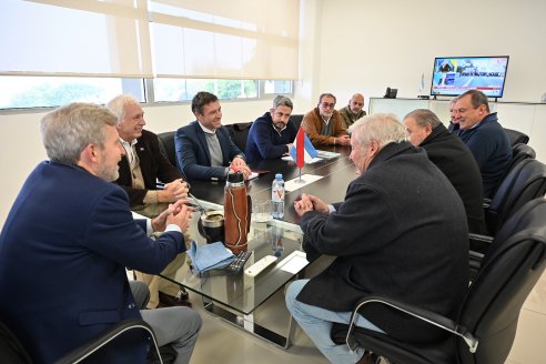Garrapata y aftosa en la agenda de Frigerio con los directivos de Fucofa