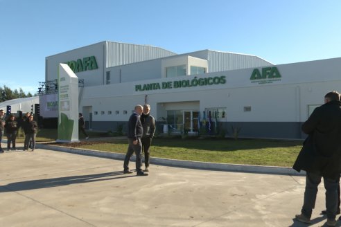 Inauguración Planta de Productos Biológicos de AFA - Ramallo, Buenos Aires