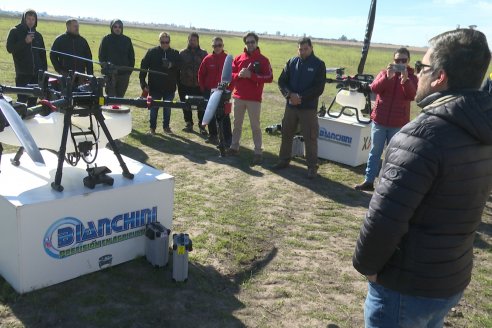 Bianchini Presición en Agricultura - Presentación a Campo de los drones XAG ATLAS en San Salvador