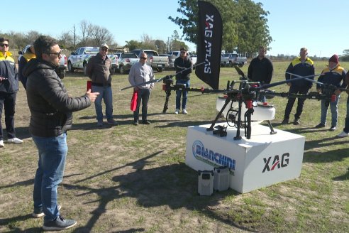Bianchini Presición en Agricultura - Presentación a Campo de los drones XAG ATLAS en San Salvador