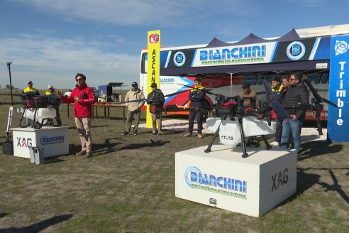 Bianchini Presición en Agricultura - Presentación a Campo de los drones XAG ATLAS en San Salvador