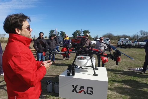 Bianchini Presición en Agricultura - Presentación a Campo de los drones XAG ATLAS en San Salvador