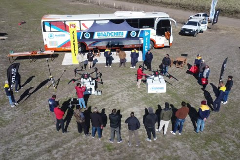 Bianchini Presición en Agricultura - Presentación a Campo de los drones XAG ATLAS en San Salvador