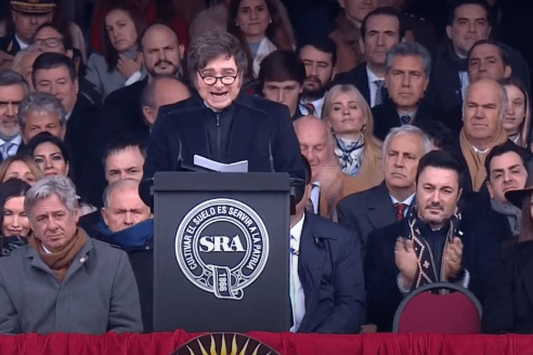 Milei anunció una baja “sin vuelta atrás” de las retenciones al agro