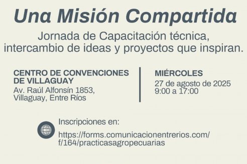 Las Buenas Prácticas Agropecuarias como eje de una jornada