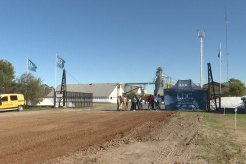Inauguración Puerto de LDC en Santa Elena, Entre Ríos
