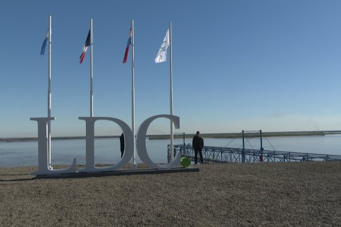 Inauguración Puerto de LDC en Santa Elena, Entre Ríos