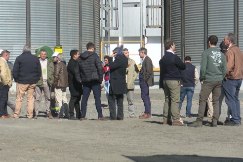 Inauguración Puerto de LDC en Santa Elena, Entre Ríos