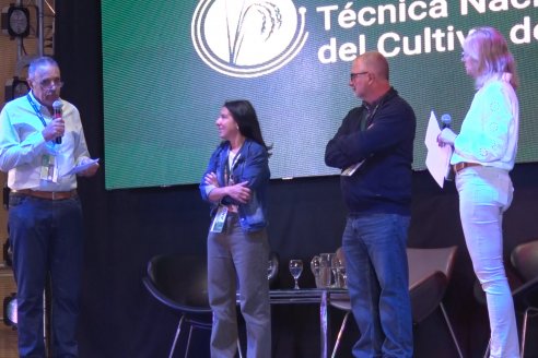 La cadena arrocera se mostró en toda su dimensión, en Concordia, durante una jornada colmada de especialistas