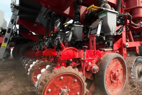 Prueba del prototipo de Sembradora Giorgi Argentun-Max: Experiencia en Zavalla, Santa Fe