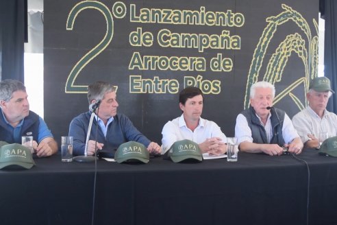 Lanzamiento de Campaña Arrocera Entrerriana 2025 / 26