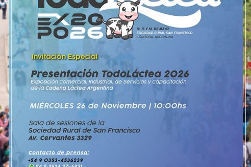 Presentación Todo Láctea 2026