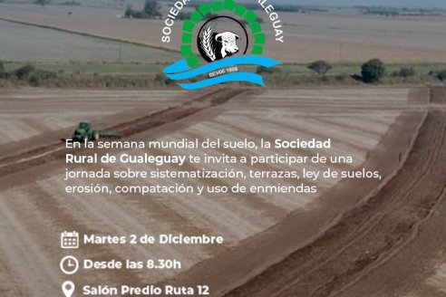 Jornada sobre conservación de suelos