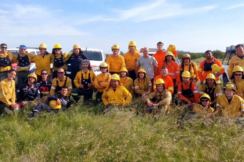 Con el calor del verano encima, combatientes se capacitan para paliar eventuales incendios