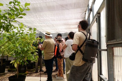 Tour Productivo de la Asociacion Entrerriana de Periodistas Agropecuarios(AEPA) al Campo Experimental El Alambrado, Inta Concordia
