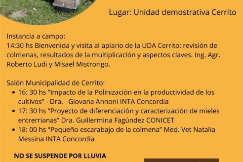  Jornada de la Unidad Demostrativa Apícola