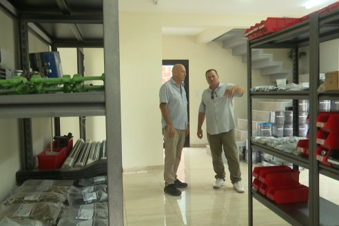 Visita al nuevo local de Agropecuaria Sauce Pinto