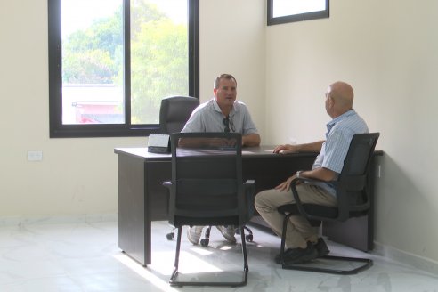 Visita al nuevo local de Agropecuaria Sauce Pinto