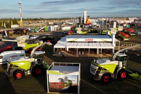 CLAAS exhibe las últimas novedades mundiales que ya están disponibles para los productores argentinos