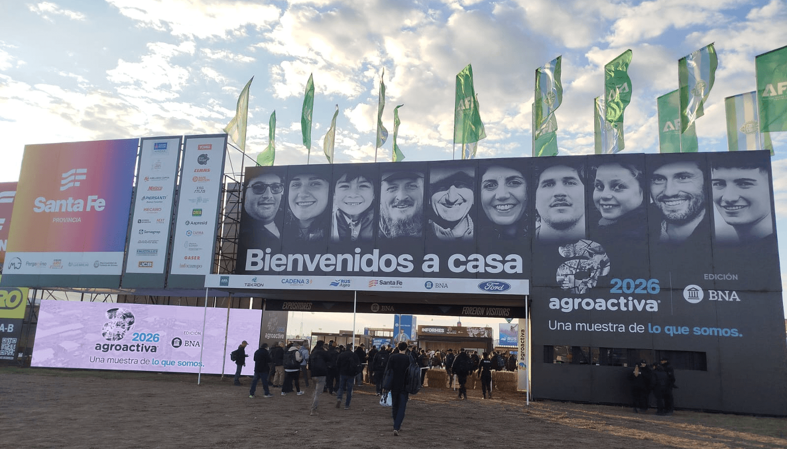 Agroactiva ya está llena de gente