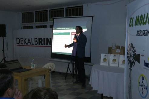 Jornada de Capacitación de El Molino Agroservicios en Sociedad Rural de Maria Grande
