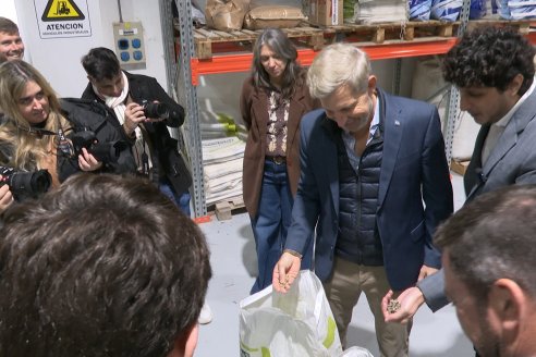 Inauguracion Planta de Balanceados de Coop. La Ganadera Gral Ramirez a en Hasenkamp