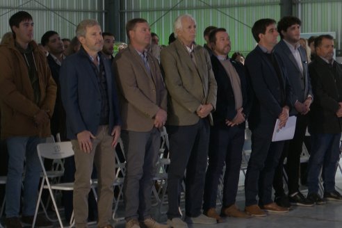 Inauguracion Planta de Balanceados de Coop. La Ganadera Gral Ramirez a en Hasenkamp