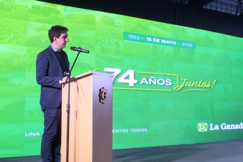 Inauguracion Planta de Balanceados de Coop. La Ganadera Gral Ramirez a en Hasenkamp