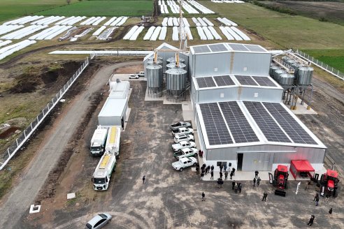 Inauguracion Planta de Balanceados de Coop. La Ganadera Gral Ramirez a en Hasenkamp