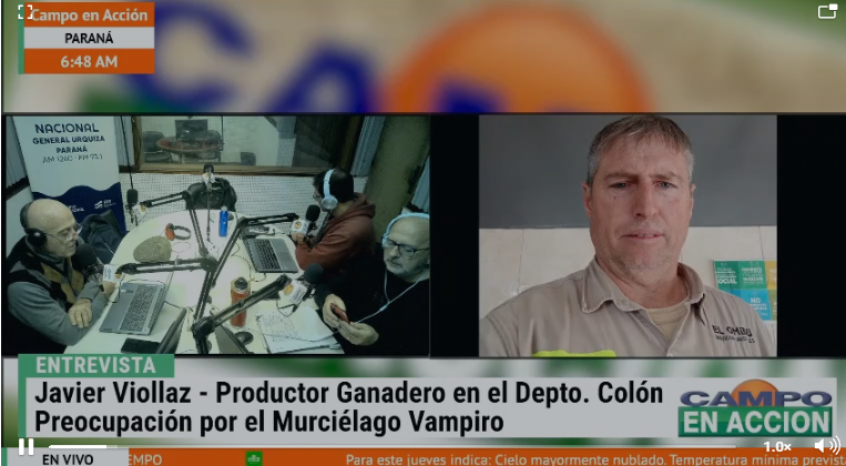 Javier Viollaz explica y señala que