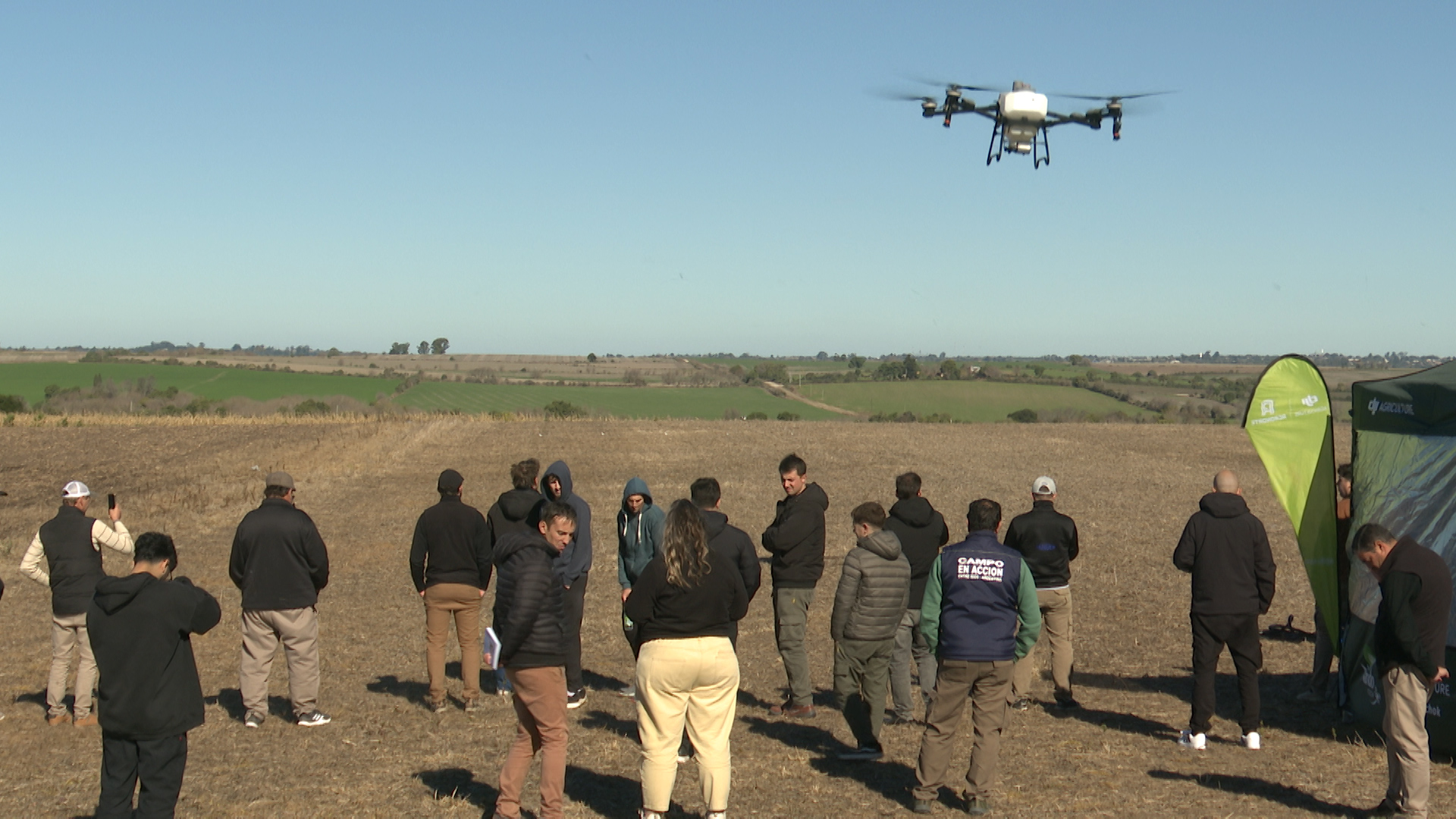 Drones: la tecnología de Nando Agro despega desde Valle María