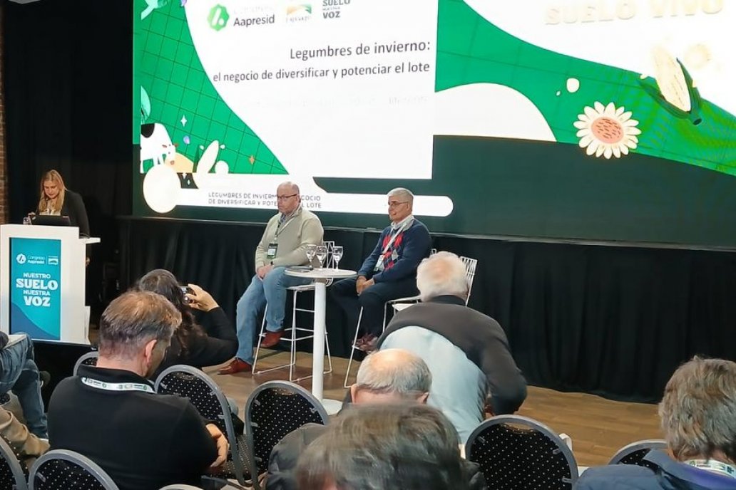 Adrián Poletti,complementó el enfoque agronómico