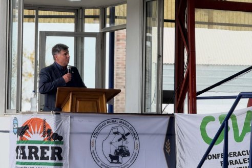 Expo Rural María Grande: Colombatto reclamó por el vandalismo rural