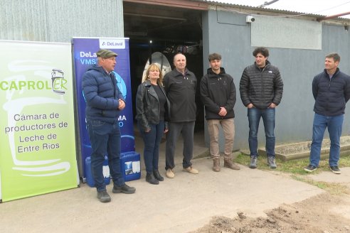 En Establ. San Miguel - Caproler lanzó la 2° Jornada de la Cadena Láctea de Entre Ríos