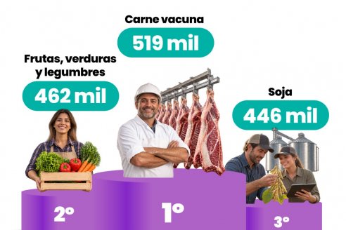 Miden y revelan que el 23% del empleo privado argentino nace en las cadenas productivas del campo