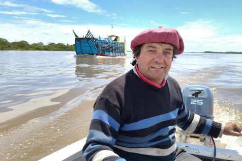 Osvaldo Mayr: "Hace tres meses supimos que venía la creciente, ya tenemos todo listo en tierra firme"